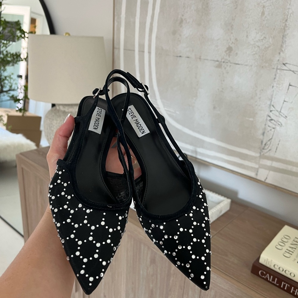 Steve Madden Black Heels